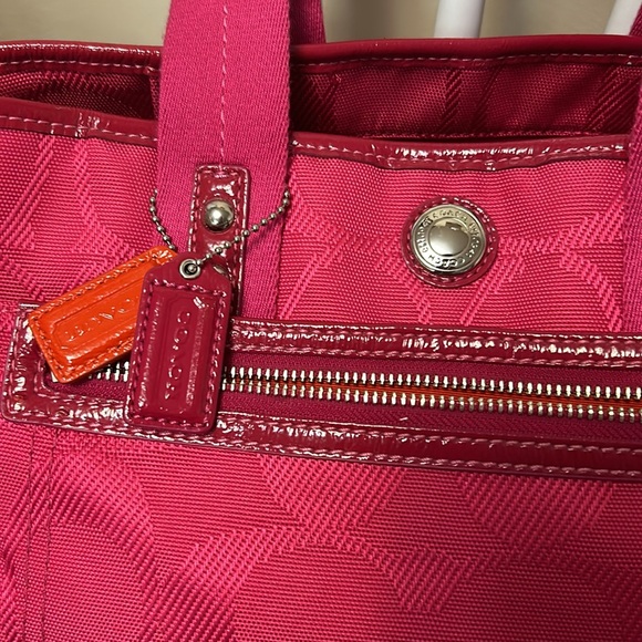 Beautiful hot pink tote bag - Picture 2 of 8